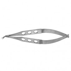 Castroviejo Corneoscleral Scissor Left - Small Blades Stainless Steel, 10.5 cm - 4"